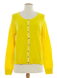 jensen gilets femme de couleur jaune