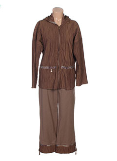 equation ensemble femme de couleur marron