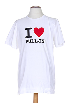 pull in t-shirts homme de couleur blanc