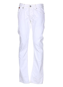 guess jeans homme de couleur blanc