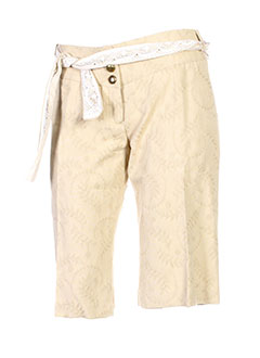 les petites collections shorts / bermudas femme de couleur beige