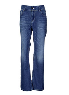 mat. jeans femme de couleur bleu