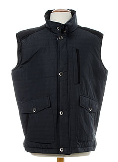 partner's gilets homme de couleur noir