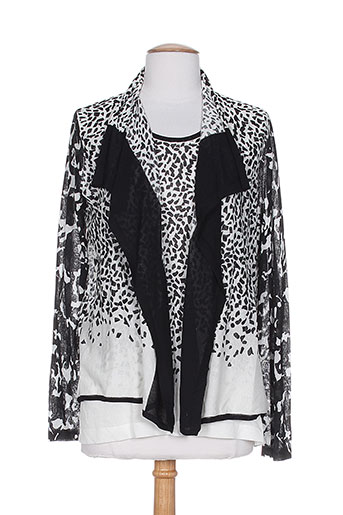 luisa cerano t-shirts femme de couleur noir