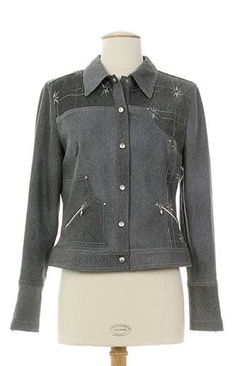 my way vestes femme de couleur gris