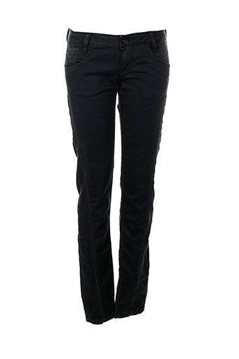 guess pantalons femme de couleur noir