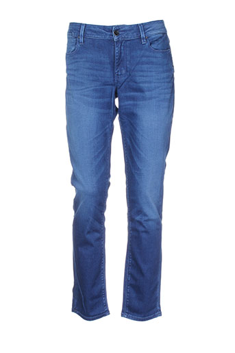 guess jeans femme de couleur bleu