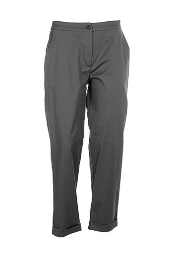 cannisse pantalons femme de couleur gris