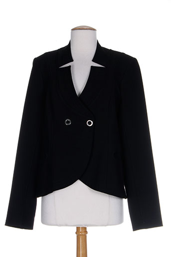 nathalie chaize vestes femme de couleur noir