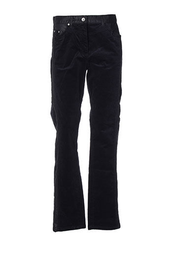 jensen pantalons femme de couleur noir