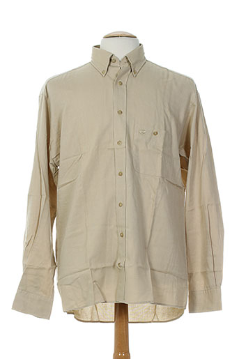 camel active chemises homme de couleur beige