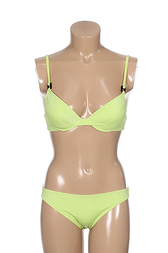 antigel maillots de bain femme de couleur vert
