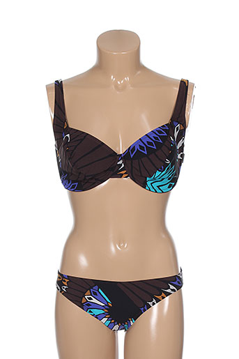 rosa faia maillots de bain femme de couleur marron