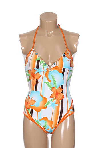 luna mare maillots de bain femme de couleur orange