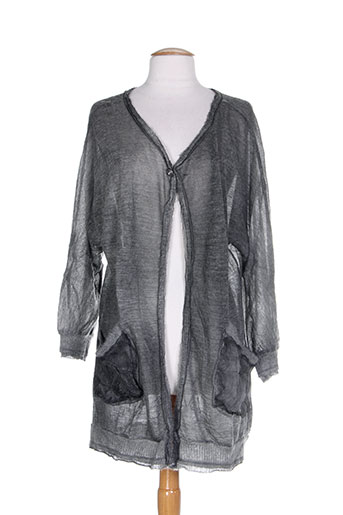 nana nucci gilets femme de couleur gris