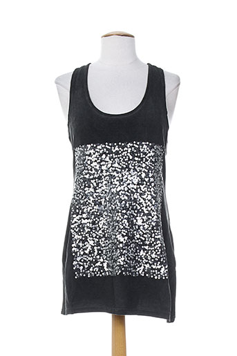 lauren vidal t-shirts femme de couleur gris
