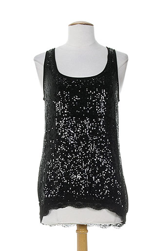 nana nucci t-shirts femme de couleur noir