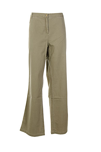 luisa viola pantalons femme de couleur beige