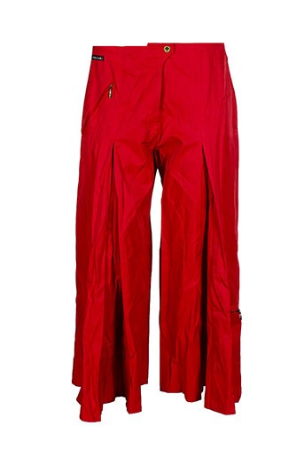 des filles a la vanille pantacourts femme de couleur rouge