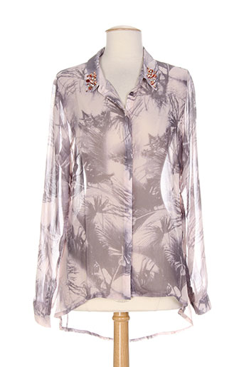 numph chemises femme de couleur gris