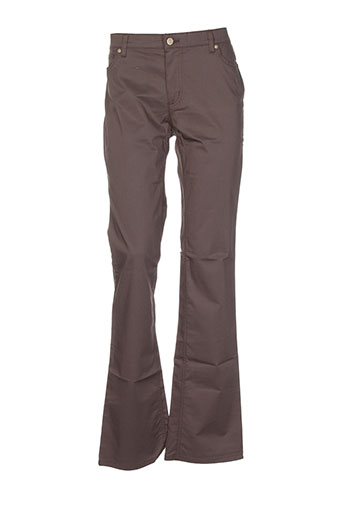 cerruti 1881 pantalons femme de couleur marron