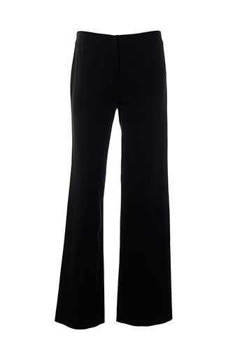 c.f paris pantalons femme de couleur noir