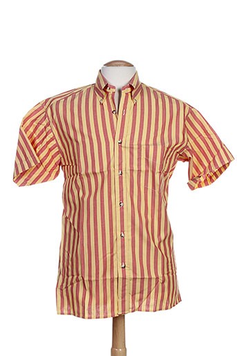 cotton way chemises homme de couleur rouge