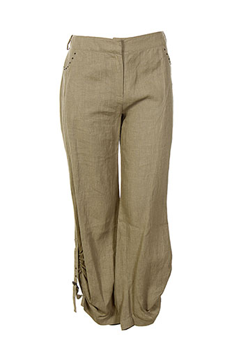 balizza pantacourts femme de couleur beige