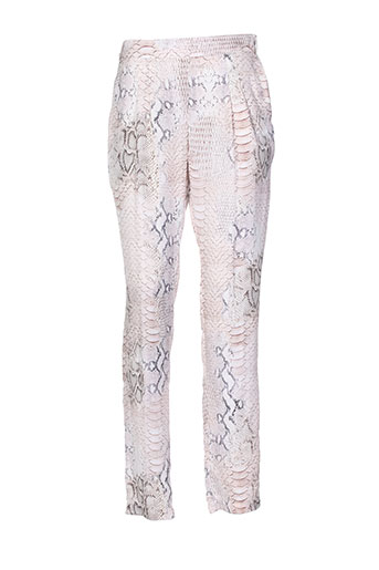voodoo pantalons femme de couleur beige