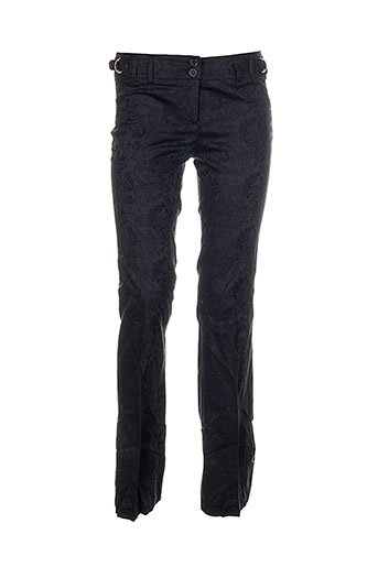 shyde pantalons femme de couleur noir