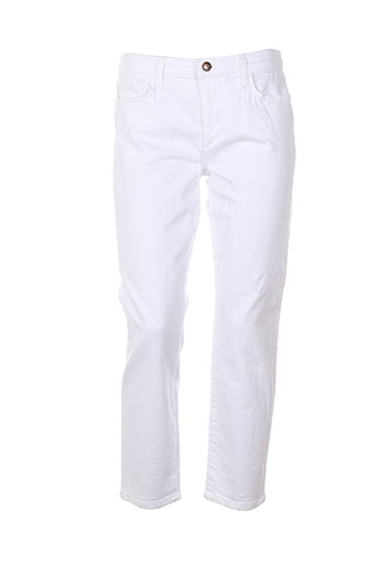 joe s pantalons femme de couleur blanc
