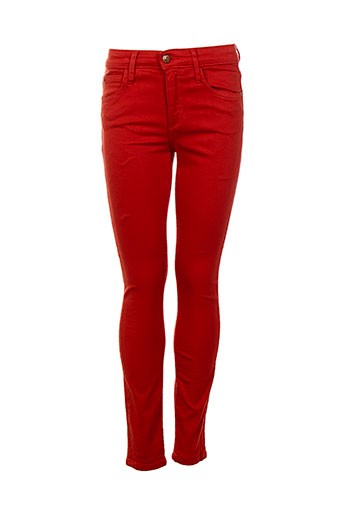 joe s pantalons femme de couleur orange