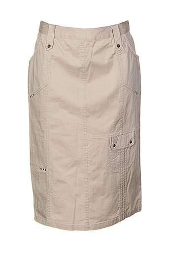 les marins de jac jac jupes femme de couleur beige