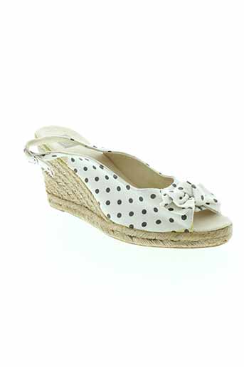 colors of california chaussures femme de couleur blanc