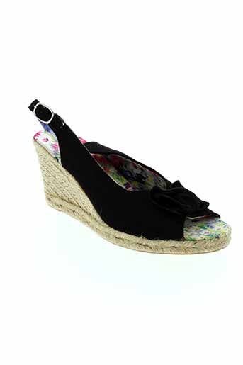colors of california chaussures femme de couleur noir