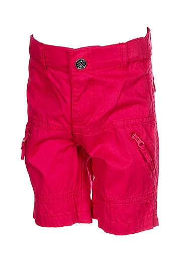 3 et pommes bermudas garcon de couleur rouge (photo) 3 et pommes bermudas garcon de couleur rouge (photo)