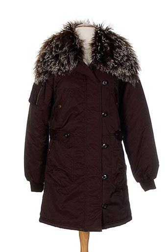 belair manteaux femme de couleur marron
