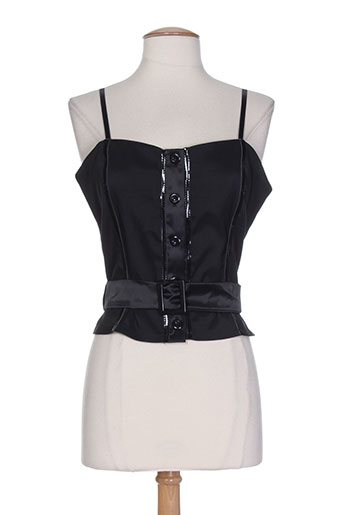 lm lulu chemises femme de couleur noir
