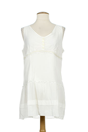 fille des sables chemises femme de couleur blanc