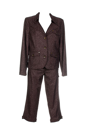 veronica ensemble femme de couleur marron