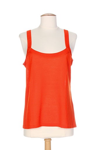 atika chemises femme de couleur orange