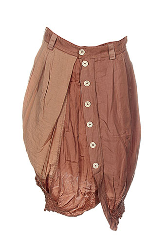 high jupes femme de couleur marron