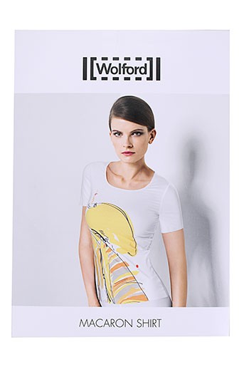 wolford t-shirts femme de couleur jaune
