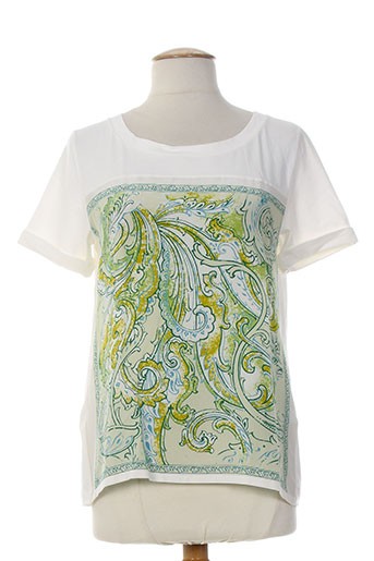 piazza sempione t-shirts / tops femme de couleur beige