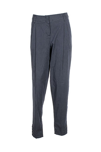 sportmax pantalons femme de couleur gris