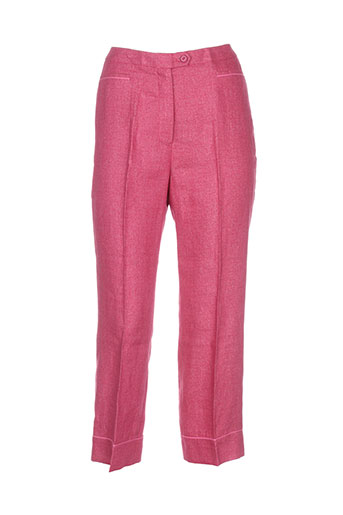 helena sorel pantalons femme de couleur rose