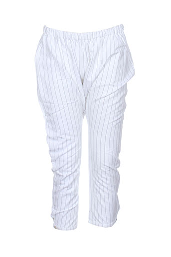 ten pantacourts fille de couleur blanc