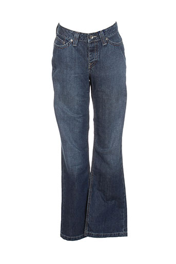 teddy smith industry jeans fille de couleur bleu