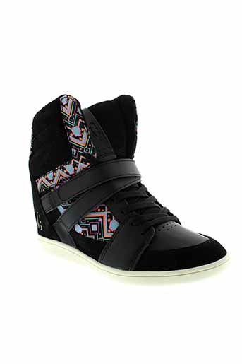 dc baskets femme de couleur noir