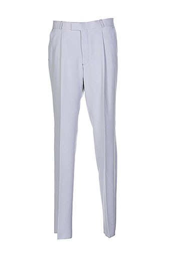 griffe noire pantalons homme de couleur gris